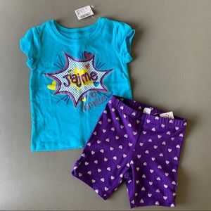 3 for 20$ NWT 18-24 months baby girl set